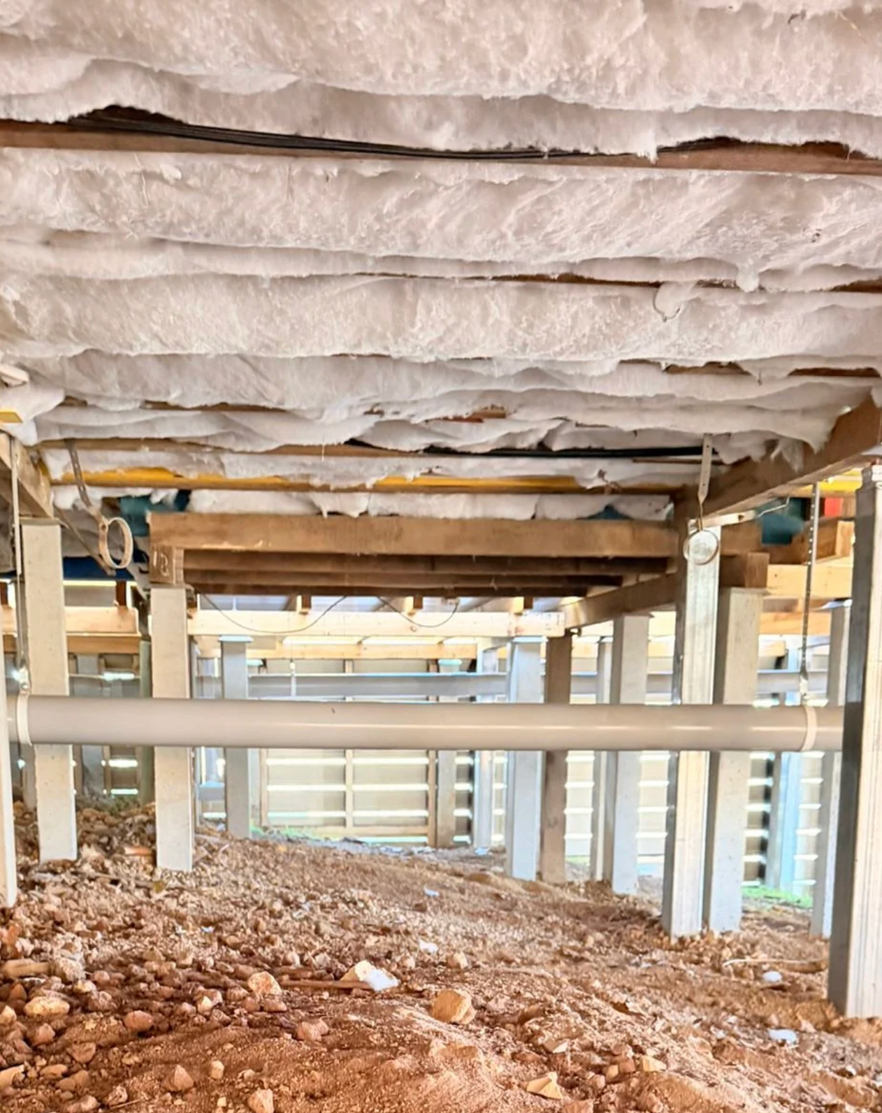 Polyester underfloor insualtion