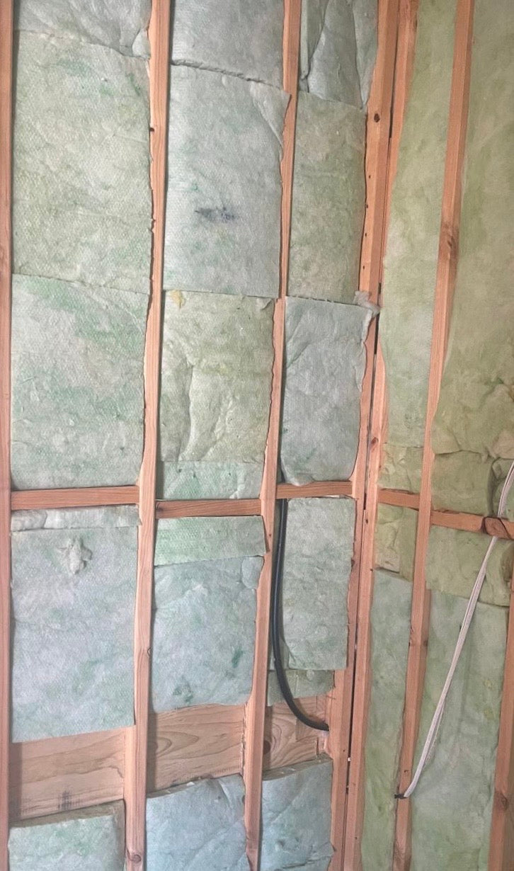 Stud frame with Fletchers Soundbreak Installed - Melbourne Insulation Online