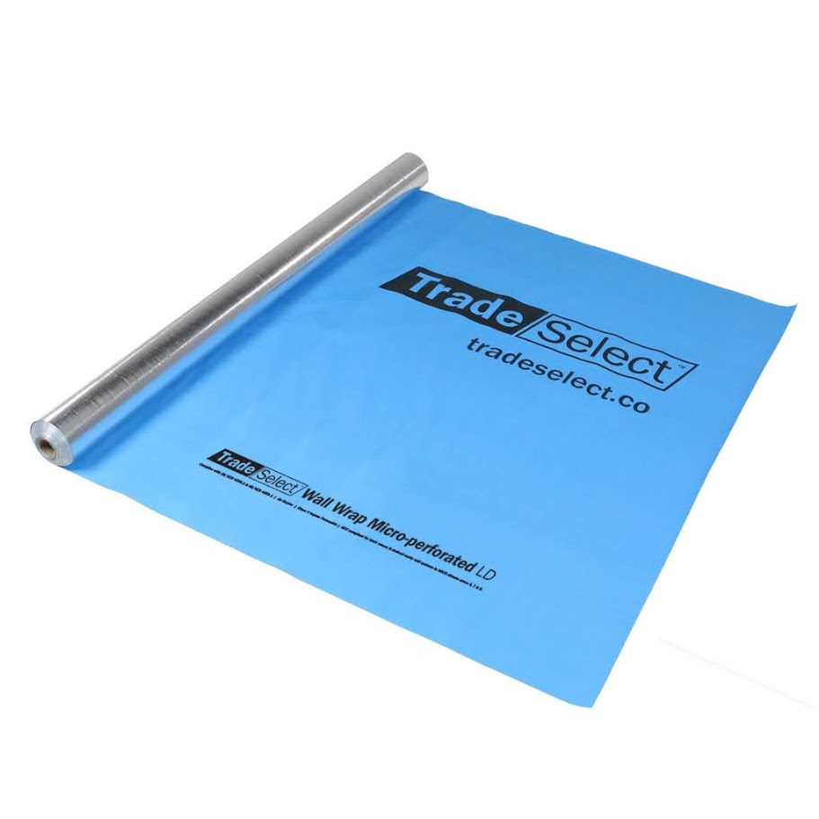 Trade Select Micro Perforated Wall Wrap - 30m -  Melbourne Insulation Online